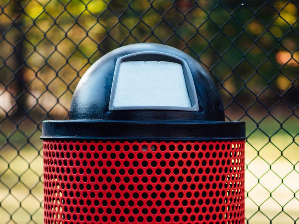 Different Commercial Trash Receptacles